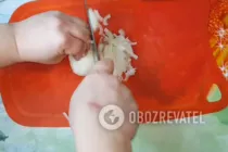 Тушеная капуста с грибами - Шаг 1 Тушеная капуста с грибами - Шаг 1