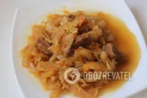Тушеная капуста с мясом в мультиварке - Шаг 9 Тушеная капуста с мясом в мультиварке - Шаг 9
