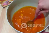 Тыквенные булочки - Шаг 2 Тыквенные булочки - Шаг 2
