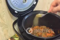 Тушеная капуста с грибами в мультиварке - Шаг 5 Тушеная капуста с грибами в мультиварке - Шаг 5