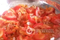Тушеная капуста с рисом - Шаг 6 Тушеная капуста с рисом - Шаг 6