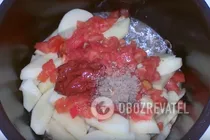 Картопля з грибами в мультиварці - Крок 6 Картопля з грибами в мультиварці - Крок 6