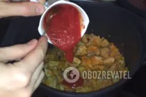 Тушеная капуста с мясом - Шаг 8 Тушеная капуста с мясом - Шаг 8