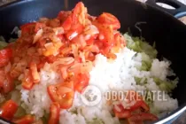 Тушеная капуста с рисом - Шаг 8 Тушеная капуста с рисом - Шаг 8