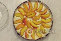 Пирог с персиками на йогурте - Шаг 10 Пирог с персиками на йогурте - Шаг 10