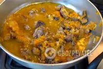 Картошка с грибами и мясом - Шаг 3 Картошка с грибами и мясом - Шаг 3