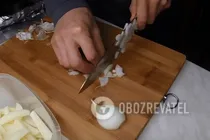Картошка с грибами на сковороде - Шаг 2 Картошка с грибами на сковороде - Шаг 2