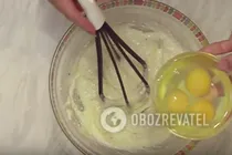 Пирог с персиками на йогурте - Шаг 3 Пирог с персиками на йогурте - Шаг 3