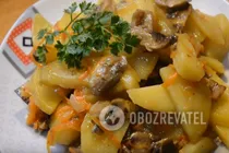 Картопля з грибами в рукаві - Крок 7 Картопля з грибами в рукаві - Крок 7