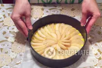 Пирог с грушами - Шаг 7 Пирог с грушами - Шаг 7