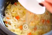 Тушкована капуста з картоплею в мультиварці - Крок 9 Тушкована капуста з картоплею в мультиварці - Крок 9