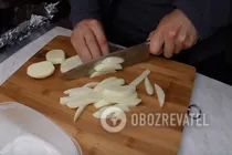 Картошка с грибами на сковороде - Шаг 1 Картошка с грибами на сковороде - Шаг 1