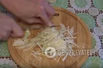 Тушеная капуста с колбасками - Шаг 5 Тушеная капуста с колбасками - Шаг 5