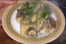 Тушеная картошка с грибами в мультиварке - Шаг 7 Тушеная картошка с грибами в мультиварке - Шаг 7