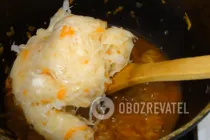 Тушеная капуста с рисом и мясом - Шаг 6 Тушеная капуста с рисом и мясом - Шаг 6