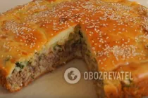 Пирог с мясом - Шаг 10 Пирог с мясом - Шаг 10