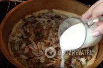 Пирог с курицей - Шаг 9 Пирог с курицей - Шаг 9