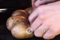 Печена картопля у духовці - Крок 3 Печена картопля у духовці - Крок 3