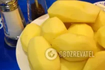 Печеная картошка в мультиварке - Шаг 1 Печеная картошка в мультиварке - Шаг 1