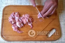 Картопля з куркою і грибами в духовці - Крок 3 Картопля з куркою і грибами в духовці - Крок 3