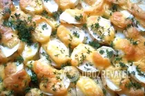Картопля з куркою і грибами в духовці - Крок 7 Картопля з куркою і грибами в духовці - Крок 7