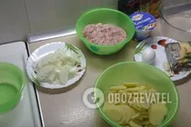 Картошка в духовке с сыром - Шаг 1 Картошка в духовке с сыром - Шаг 1