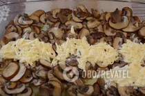 Картопля з сиром і грибами в духовці - Крок 6 Картопля з сиром і грибами в духовці - Крок 6