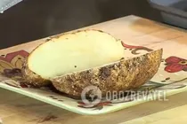 Печеный картофель в духовке - Шаг 6 Печеный картофель в духовке - Шаг 6