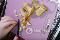 Салат с копченой рыбой - Шаг 4 Салат с копченой рыбой - Шаг 4