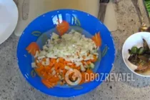 Салат со скумбрией - Шаг 5 Салат со скумбрией - Шаг 5
