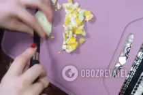 Салат с копченой рыбой - Шаг 5 Салат с копченой рыбой - Шаг 5
