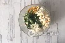 Салат с тунцом и рисом - Шаг 6 Салат с тунцом и рисом - Шаг 6