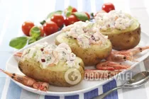 Печеный картофель в духовке - Шаг 7 Печеный картофель в духовке - Шаг 7