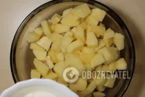 Картошка в духовке с сыром и куриным филе - Шаг 3 Картошка в духовке с сыром и куриным филе - Шаг 3