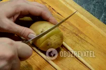 Печеная картошка с сыром - Шаг 4 Печеная картошка с сыром - Шаг 4