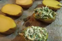 Картошка в духовке с сыром и чесноком - Шаг 4 Картошка в духовке с сыром и чесноком - Шаг 4