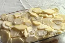 Картошка с сыром и мясом в духовке - Шаг 6 Картошка с сыром и мясом в духовке - Шаг 6