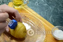 Печеная картошка с сыром - Шаг 5 Печеная картошка с сыром - Шаг 5