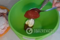 Печеная картошка с курицей - Шаг 3 Печеная картошка с курицей - Шаг 3