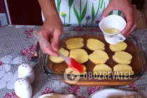 Печеная картошка с салом - Шаг 3 Печеная картошка с салом - Шаг 3