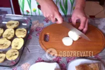 Печеная картошка с салом - Шаг 4 Печеная картошка с салом - Шаг 4