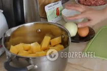 Картопляники з м'ясом - Крок 1 Картопляники з м'ясом - Крок 1