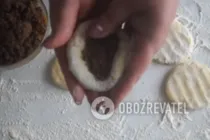 Картофельники с печенью - Шаг 8 Картофельники с печенью - Шаг 8