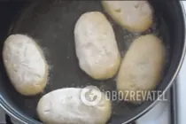 Картофельники с печенью - Шаг 9 Картофельники с печенью - Шаг 9