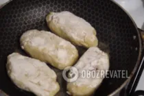 Картофельники с куриным мясом - Шаг 8 Картофельники с куриным мясом - Шаг 8