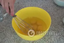 Салат с омлетом и курицей - Шаг 1 Салат с омлетом и курицей - Шаг 1