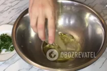Салат с кальмарами и помидором - Шаг 2 Салат с кальмарами и помидором - Шаг 2