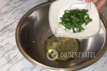 Салат с кальмарами и помидором - Шаг 3 Салат с кальмарами и помидором - Шаг 3