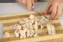 Легкий салат з куркою - Крок 5 Легкий салат з куркою - Крок 5