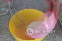 Салат с омлетом и курицей - Шаг 3 Салат с омлетом и курицей - Шаг 3